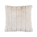 White Mink Throw Pillow Pillow