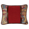 Ruidoso Chenille Geometric Pillow with Concho Pillow