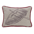 South Haven Printed Rowboat Accent Pillow Pillow