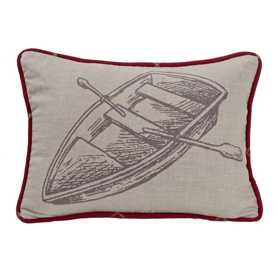 South Haven Printed Rowboat Accent Pillow Pillow