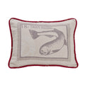 South Haven Printed Trout Accent Pillow Pillow