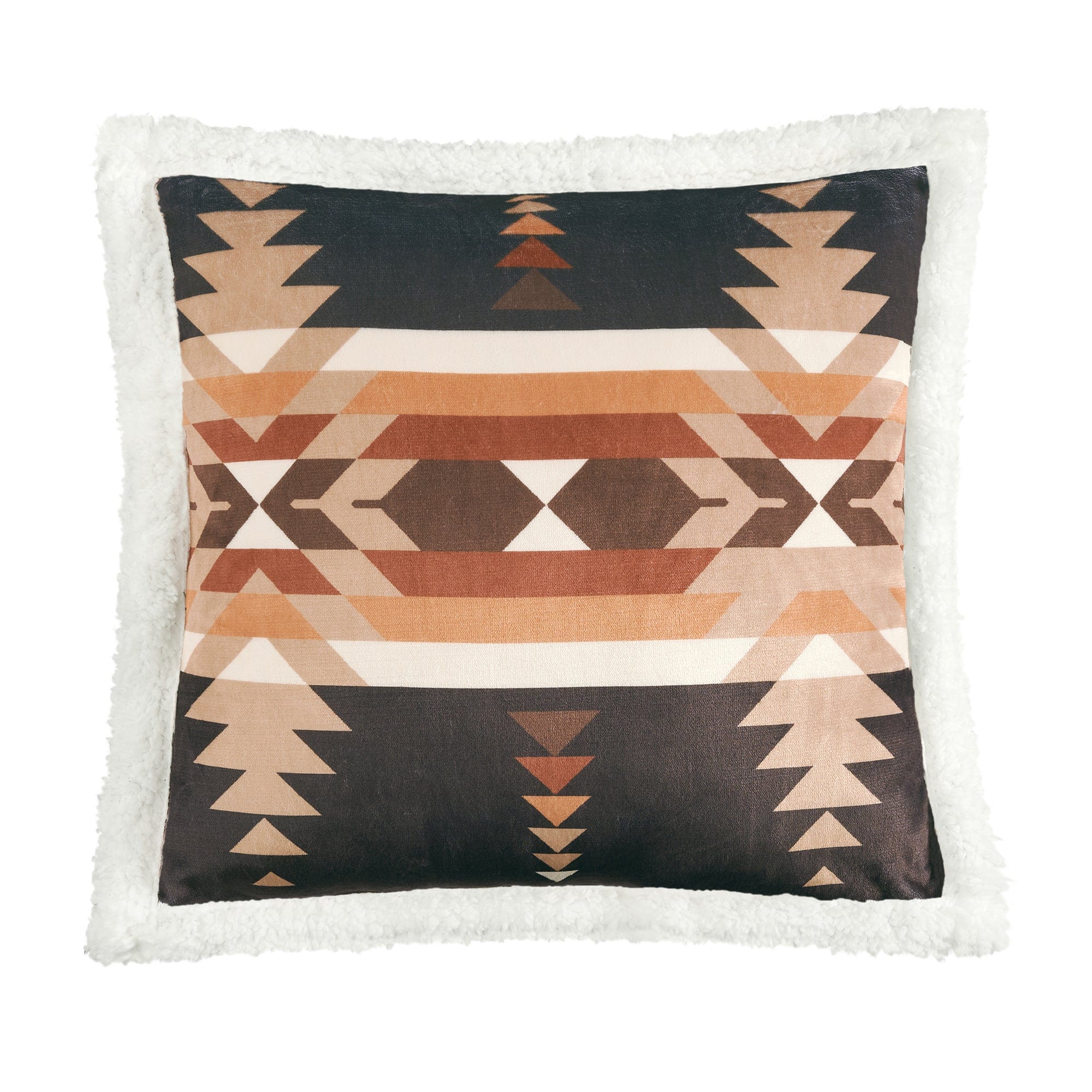 Yosemite Campfire Sherpa Pillow Pillow