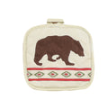 Aztec Bear Printed Pot Holder, Set of 10 Oven Mitt or Pot Holder