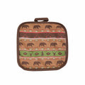 Aztec Multi-Animal Printed Pot Holder, Set of 10 Oven Mitt or Pot Holder