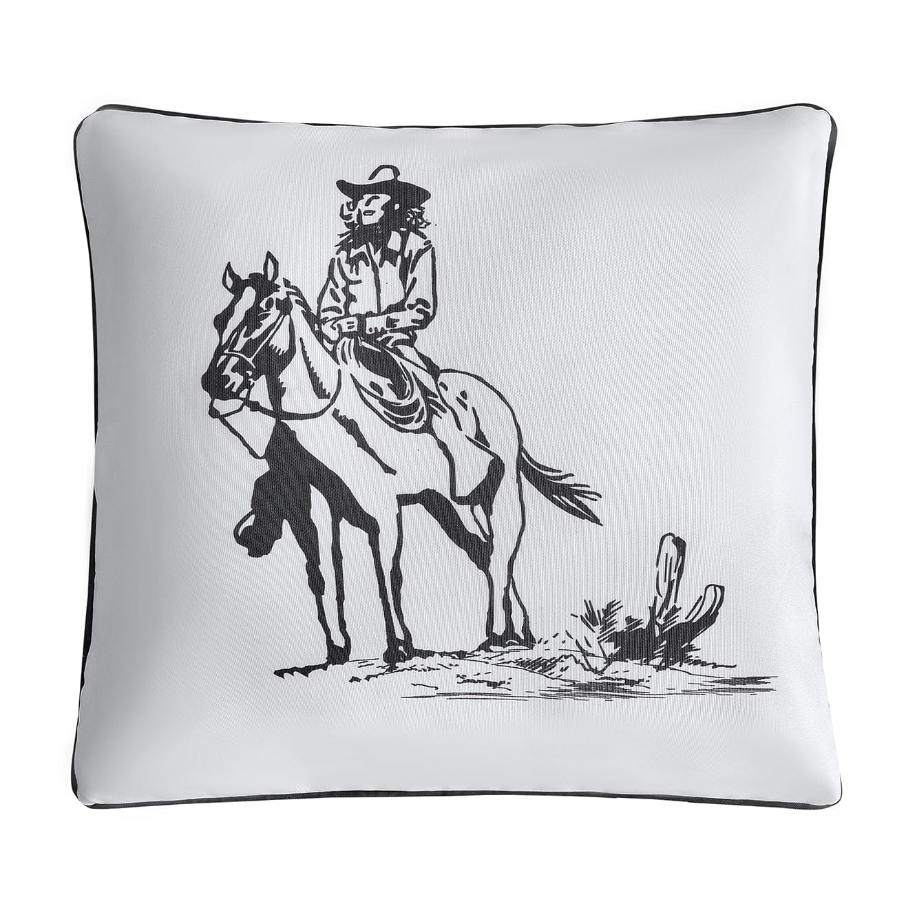Ranch Life Cowgirl Indoor/Outdoor Pillow Pillow