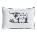 Ranch Life Steer Indoor/Outdoor Pillow Pillow