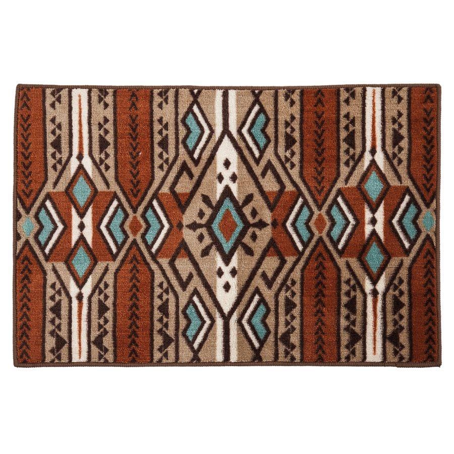 Aztec Stripe Kitchen/Bath Rug Bath or Kitchen Rug