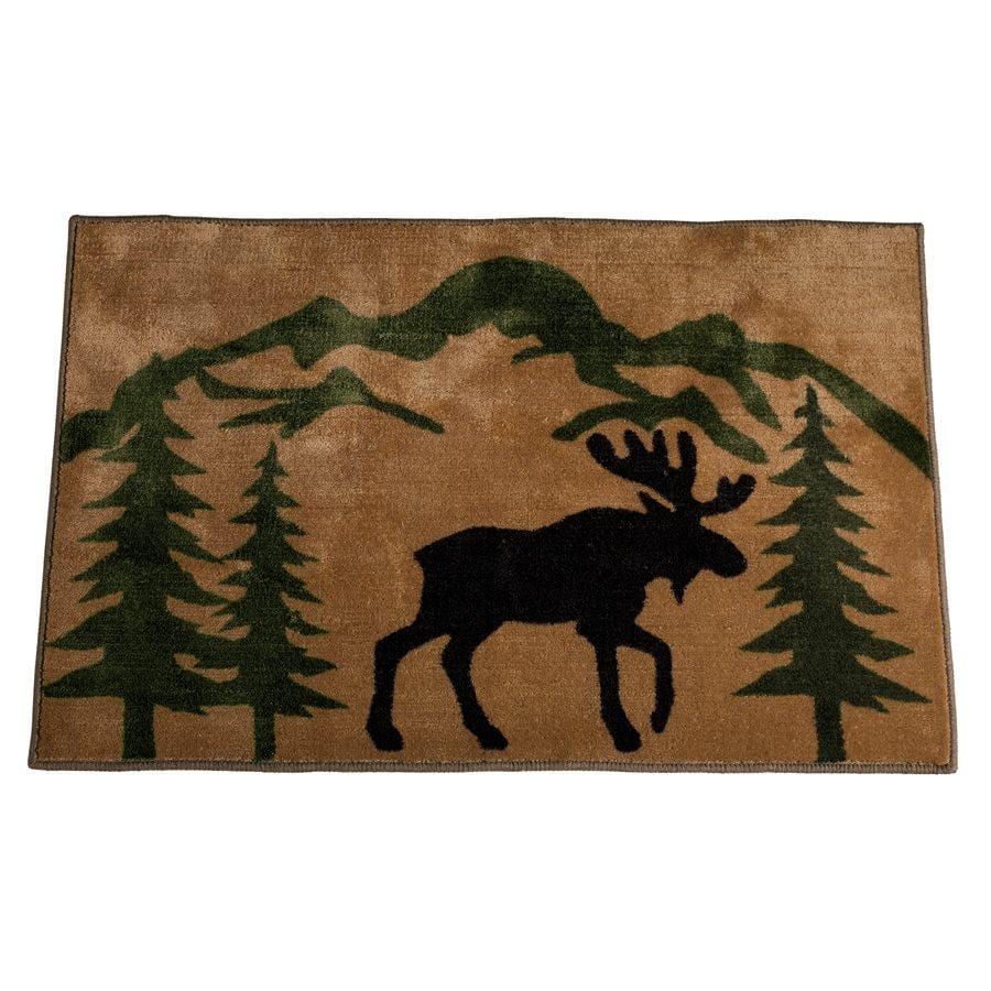 Moose Kitchen/Bath Rug Bath or Kitchen Rug