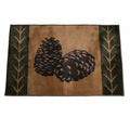 Pine Cone Kitchen/Bath Rug Bath or Kitchen Rug