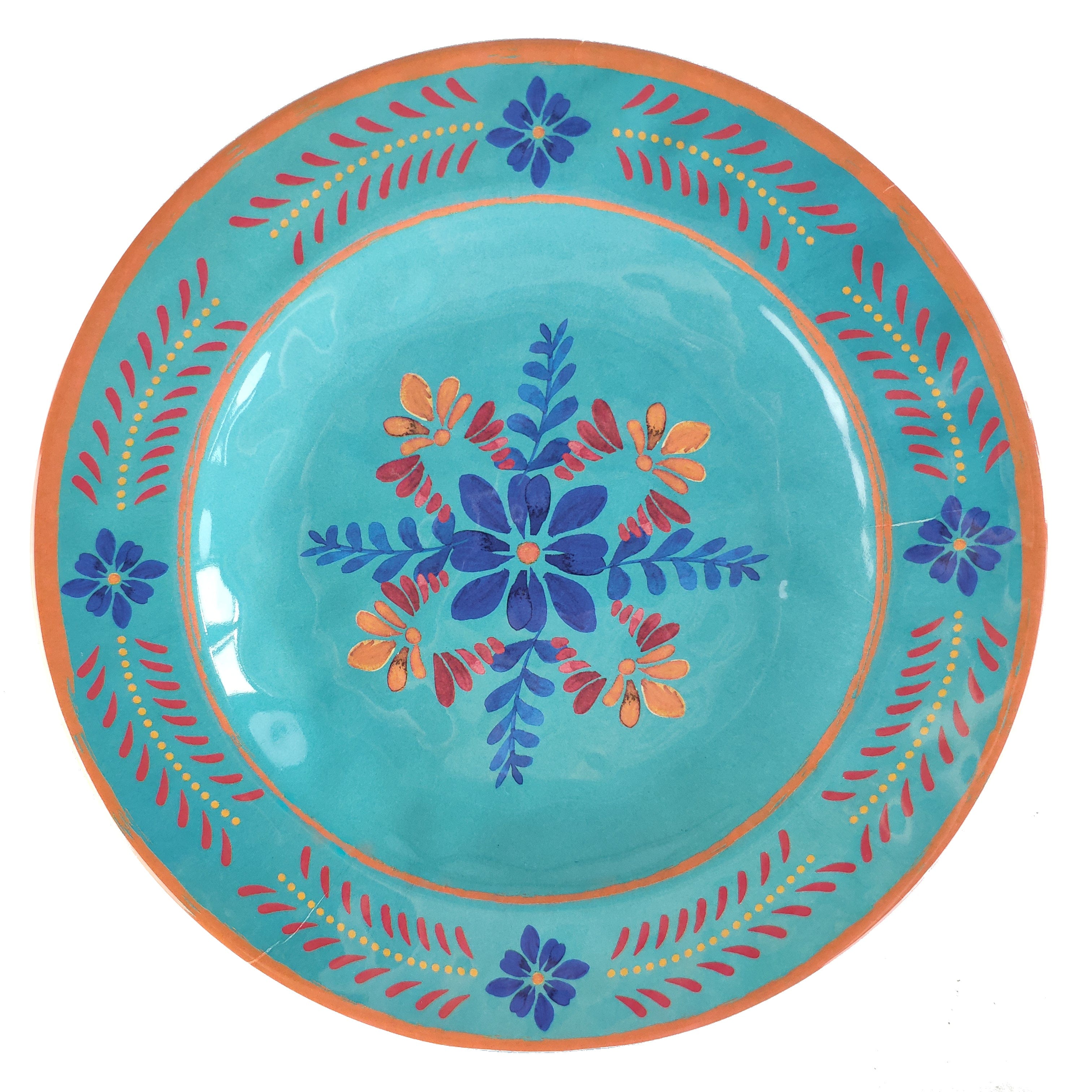 Bonita Melamine Collection Salad Plates, Set of 4 Plate