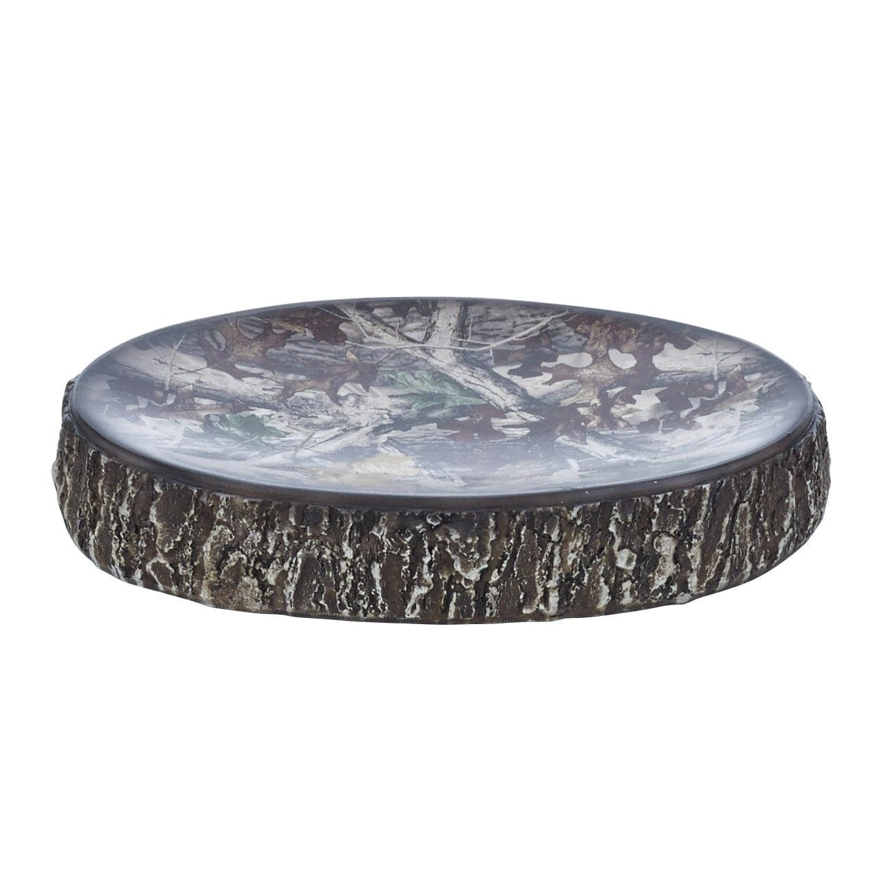 Camo Soap Dish Bath Accent