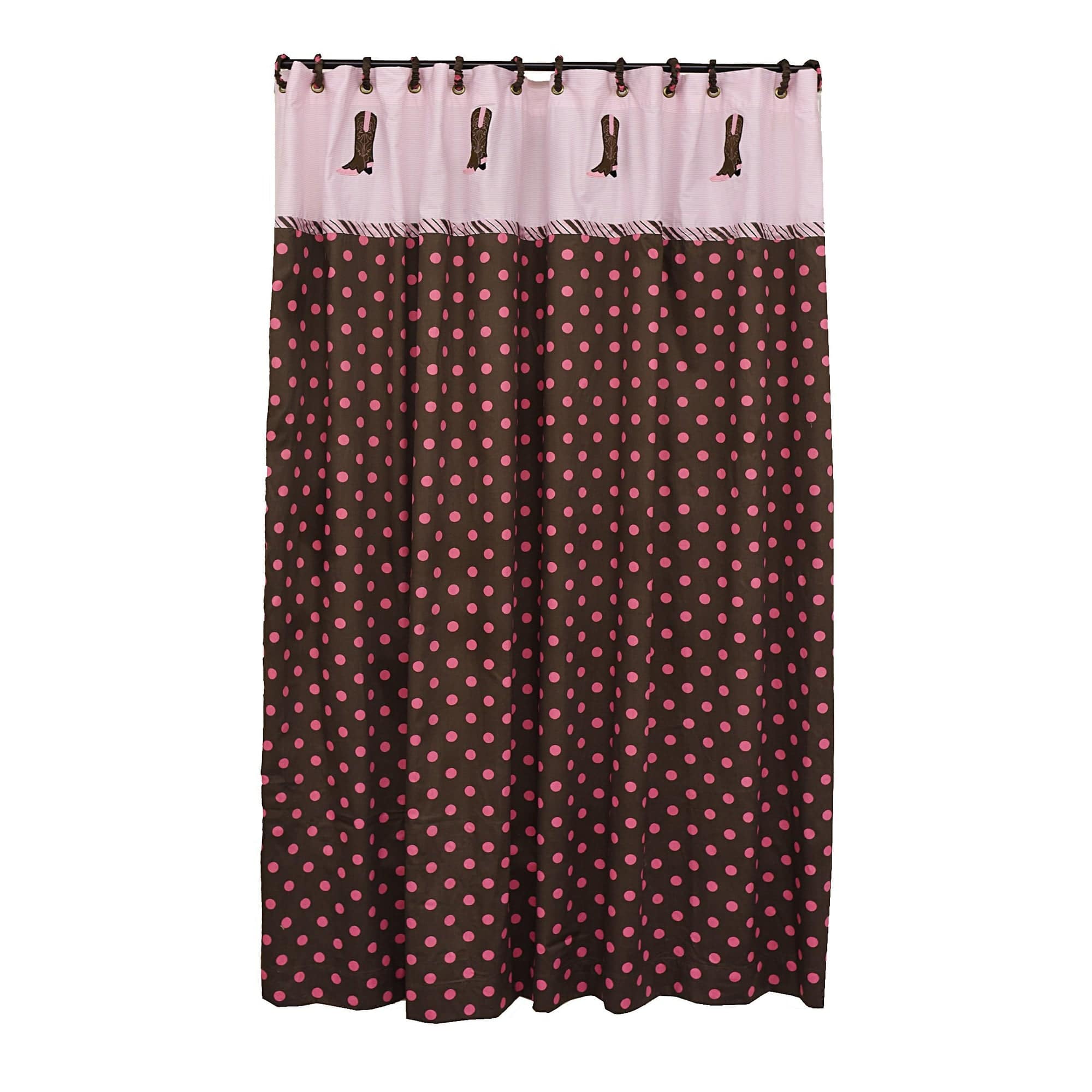 Paisley Boot Shower Curtain Shower Curtain