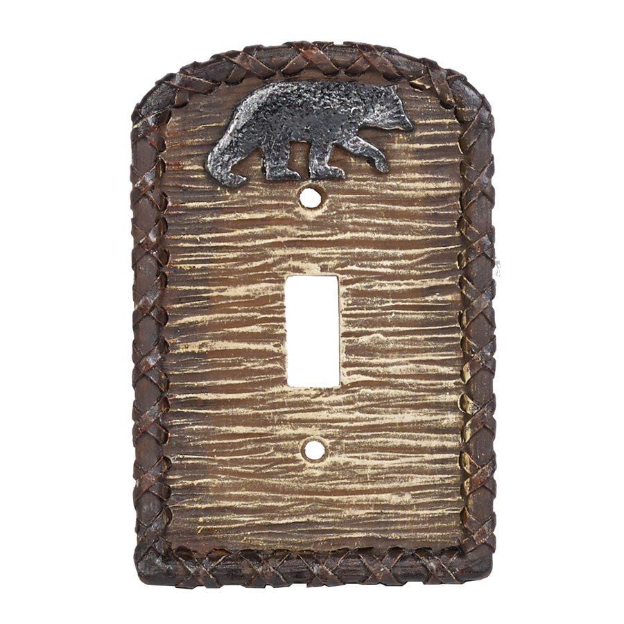 Bear Single Switch Wall Plate Switch and Outlet Wall Plate