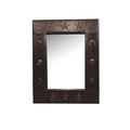 Star Faux Leather Mirror Mirror
