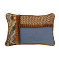 Lexington Pieced Southwestern Lumbar Pillow w/ Ruffles Pillow