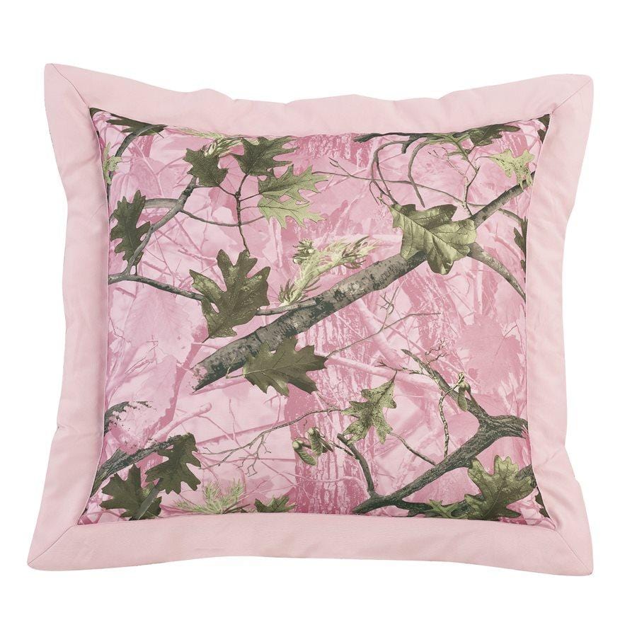 Camo Euro Sham, Pink Euro Sham