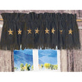 Laredo Black Star Valance Valance
