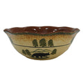 Rustic Bear Ceramic Serving Bowl Serving Bowl