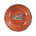 Tossed Feather Melamine Serving Bowl Serving Bowl