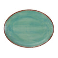 Patina Turquoise Ceramic Serving Platter Serving Platter