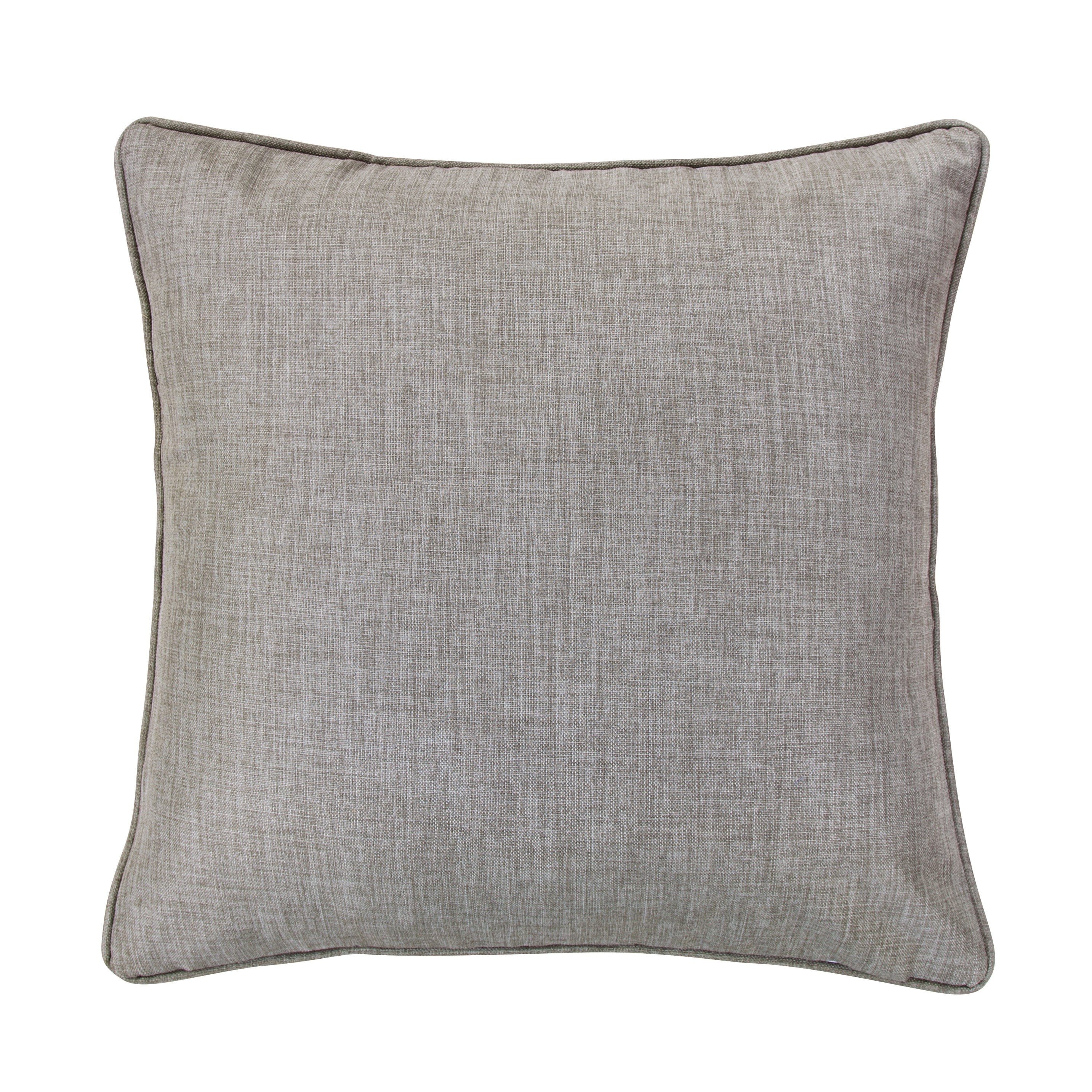 Solid Taupe Linen Euro Sham Euro Sham