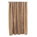Small Paisley Shower Curtain,  Light Tan Shower Curtain