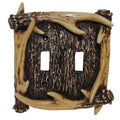 Antler Double Switch Wall Plate Switch and Outlet Wall Plate