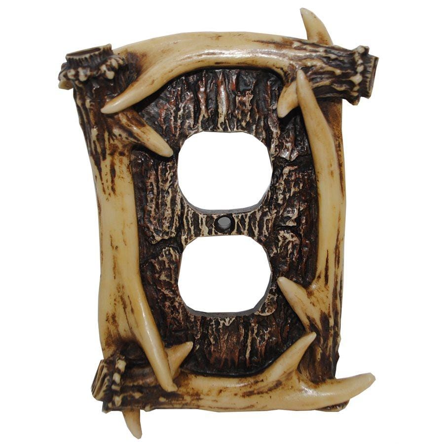 Antler Outlet Cover Wall Plate Switch and Outlet Wall Plate