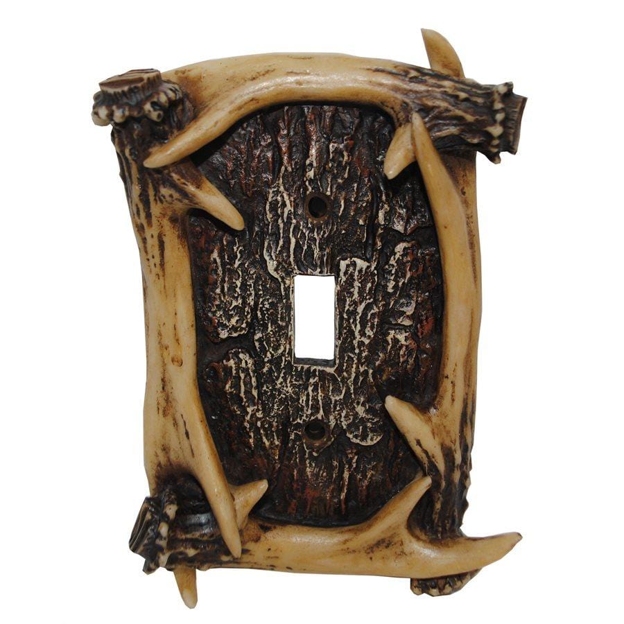 Antler Single Switch Wall Plate Switch and Outlet Wall Plate