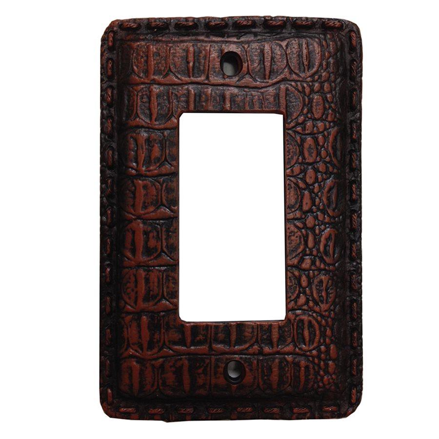 Resin Gator Single Rocker Wall Switch Plate Switch and Outlet Wall Plate