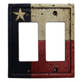 Texas Double Rocker Wall Switch Plate Switch and Outlet Wall Plate