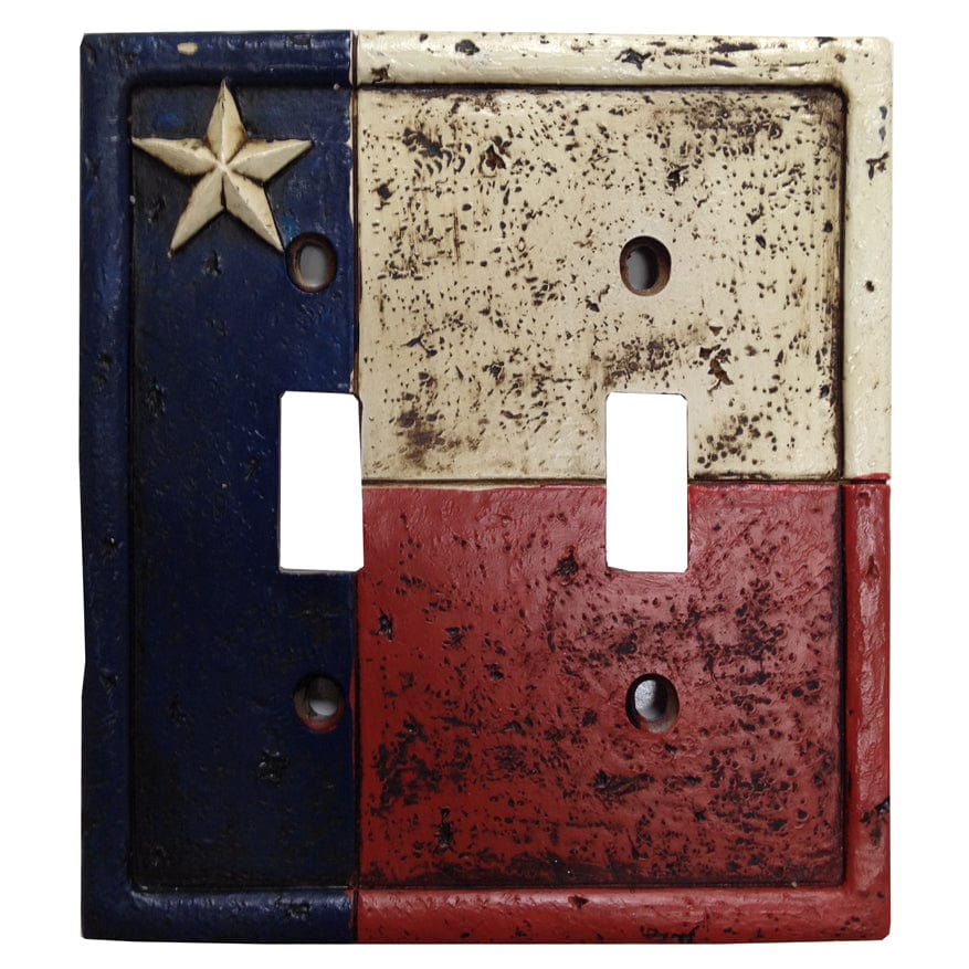 Texas Double Switch Wall Plate Switch and Outlet Wall Plate