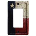 Texas Single Rocker Wall Switch Plate Switch and Outlet Wall Plate