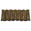 Highland Lodge Tan & Brown Branches Motif Valance Valance