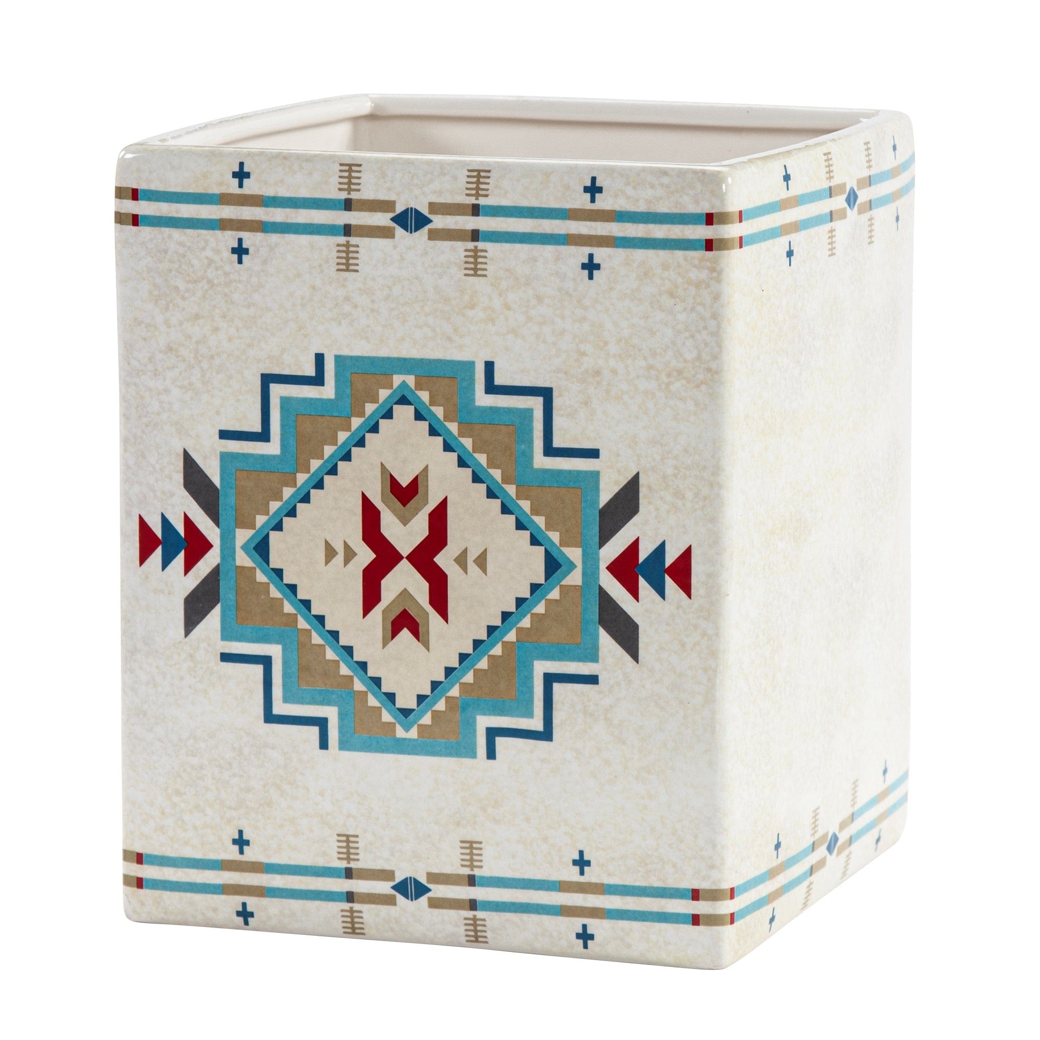 Spirit Valley Ceramic Wastebasket Wastebasket