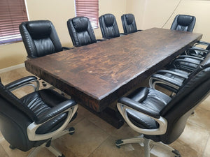 Custom Knotty Alder Conference Table