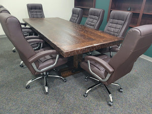 Custom Knotty Alder Conference Table