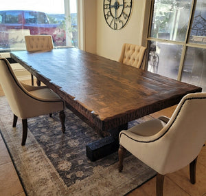 Custom Knotty Alder Dining Table