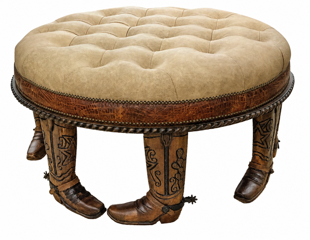 Landman Boot Ottoman