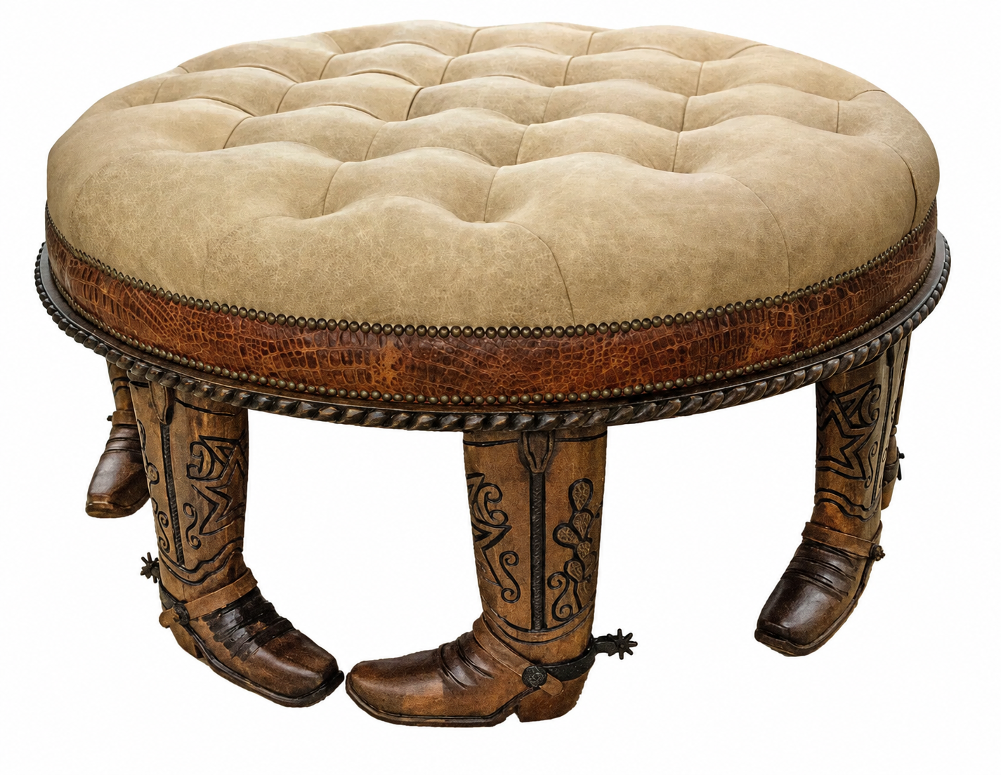 Landman Boot Ottoman