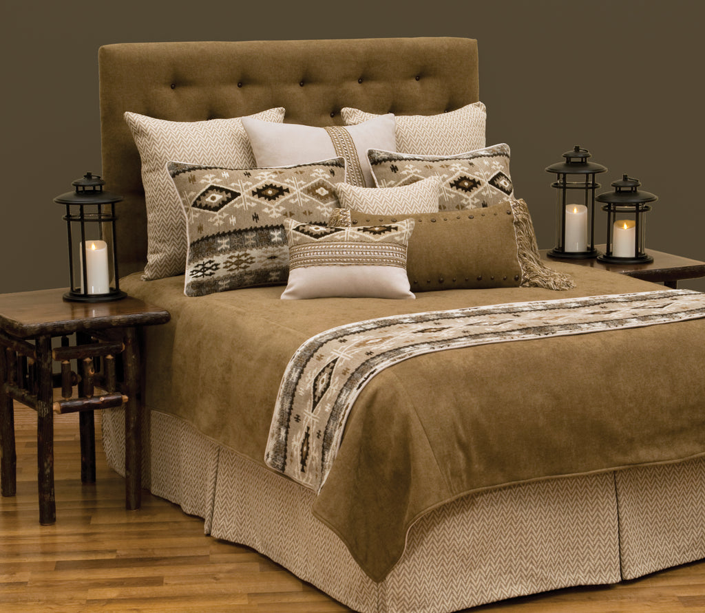 Mountain Storm Bed Skirt