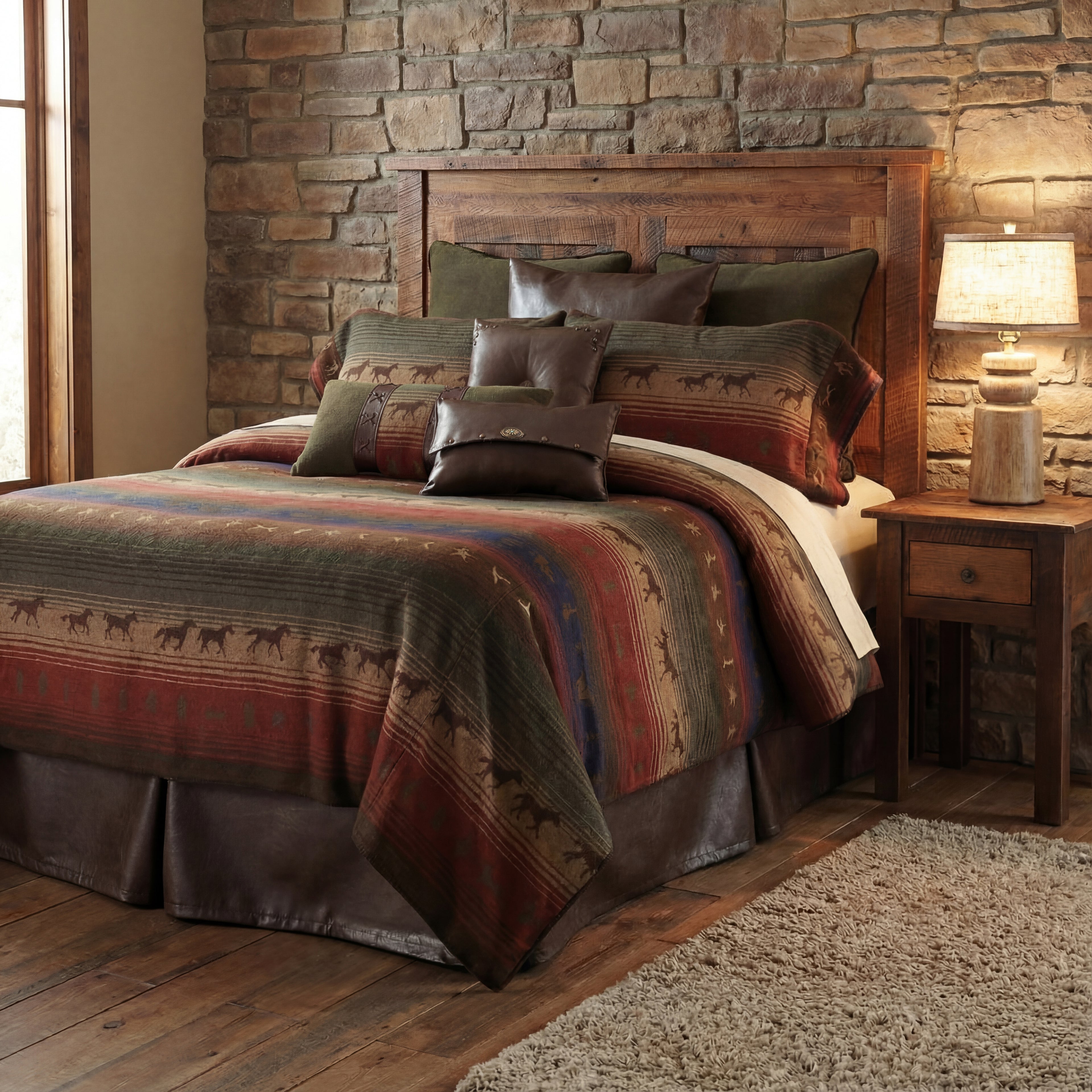 Mustang Canyon III Bedspread Set