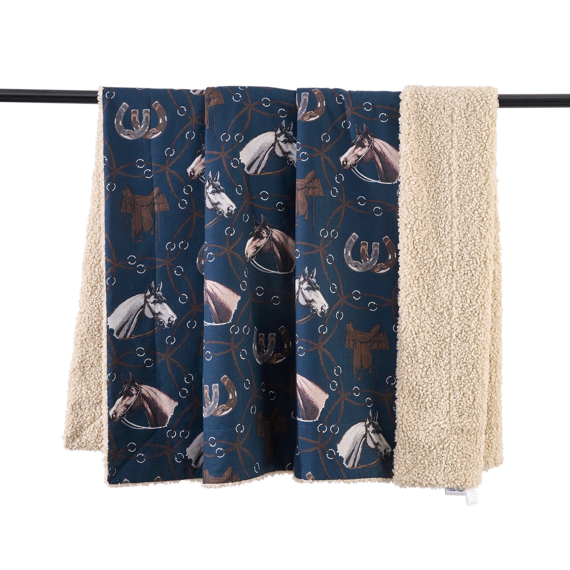 Saratoga Teddy-Backed Throw Throw