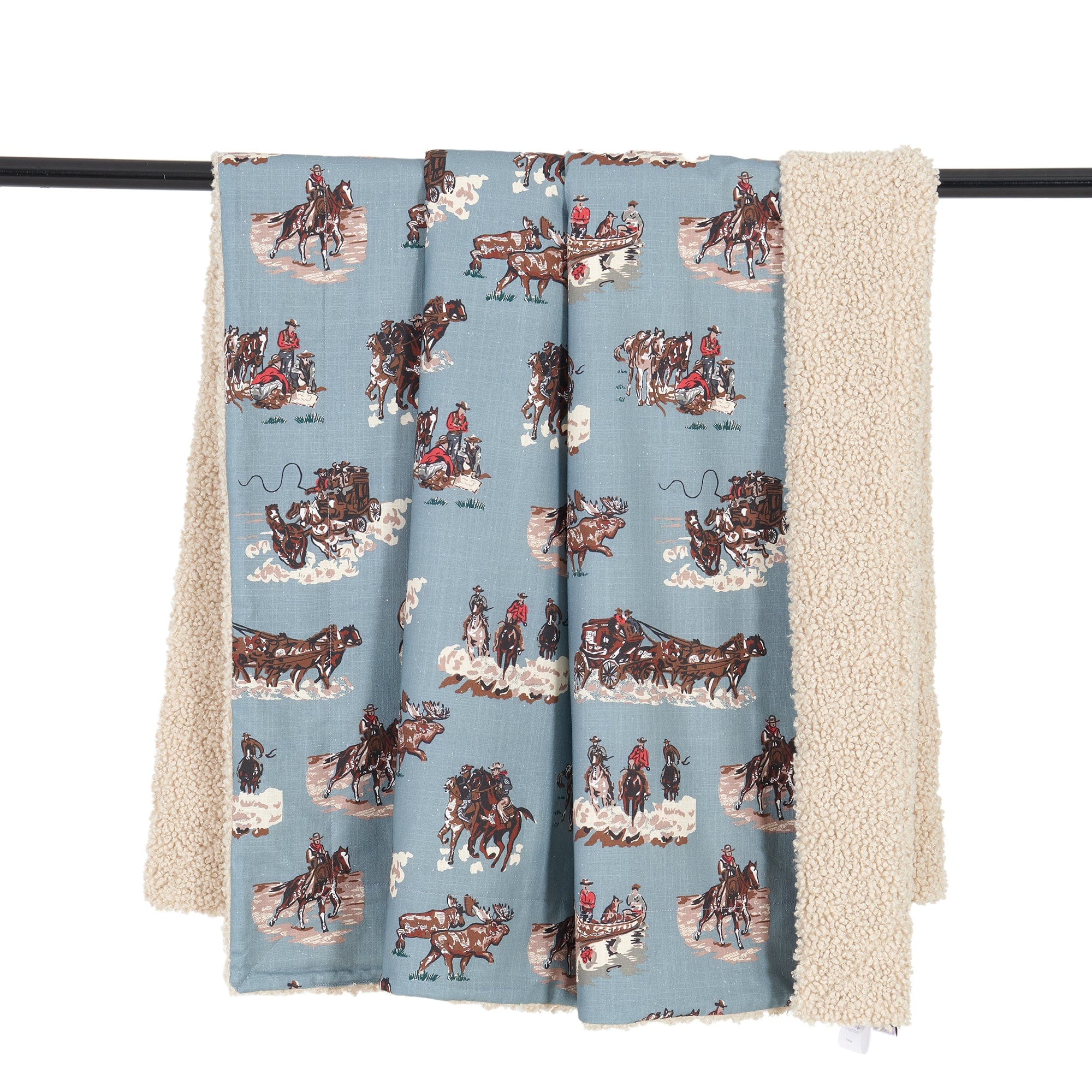 Settler Teddy-Backed Throw Throw
