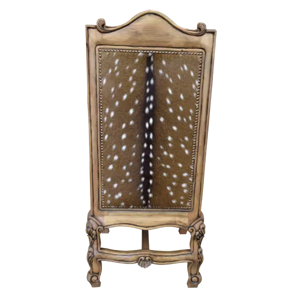 The Picador Dining Chair features full-grain leather upholstery, embossed floral detailing, and hand-carved hardwood. A Spanish Colonial-inspired dining chair blending Western luxury with artisanal craftsmanship. 100% customizable and guaranteed for life.