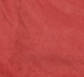 Red Suede Fabric