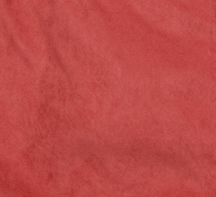 Red Suede Fabric