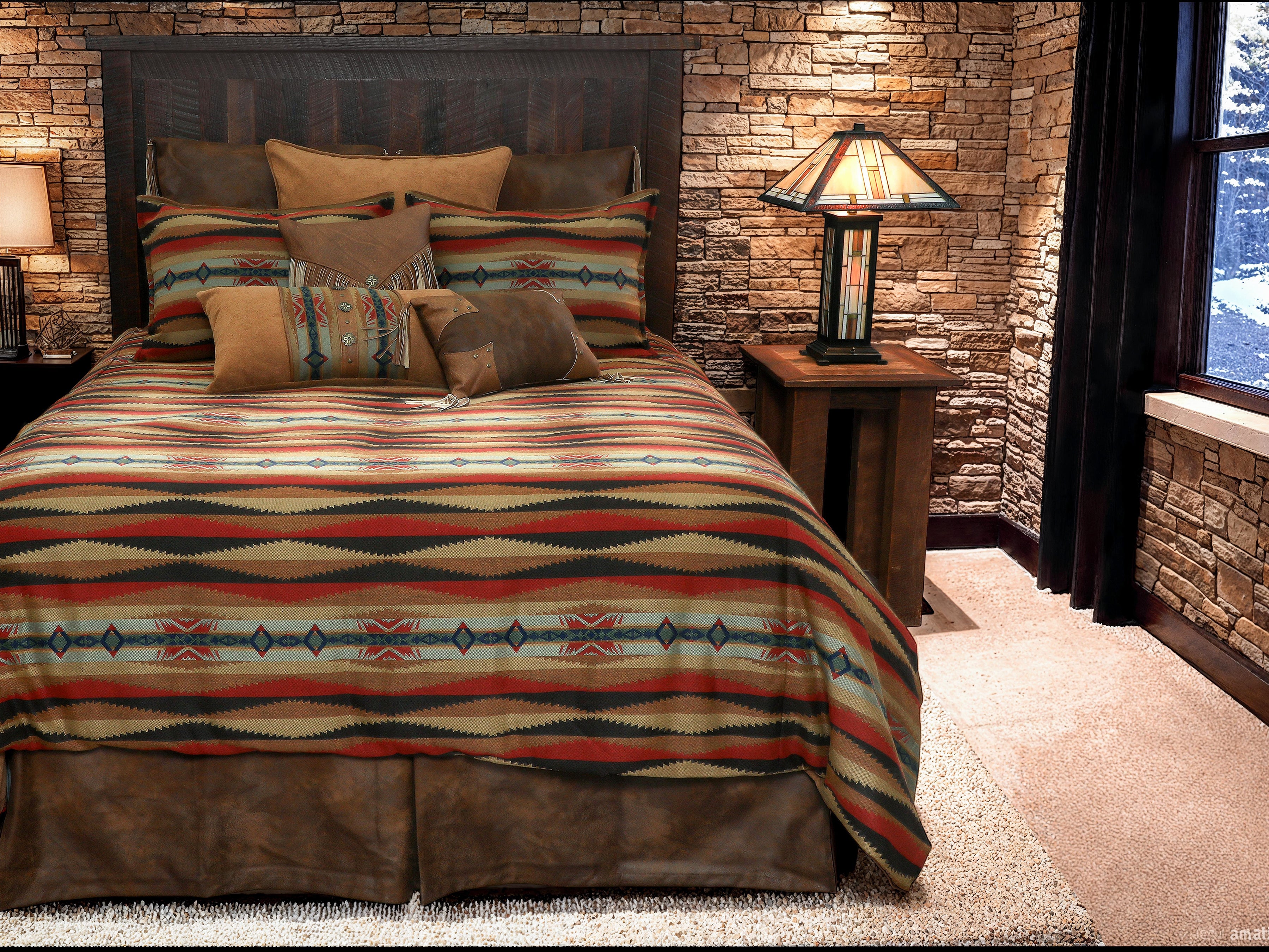 Sunset Canyon Duvet Set