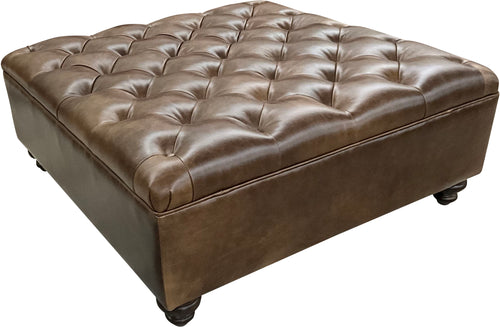 4 x 4 Large Tufted Ottoman