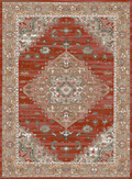 Plymouth Beryl Red Area Rug